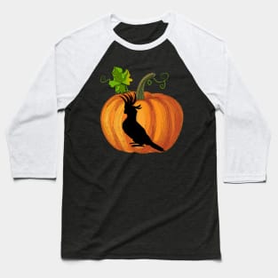 Parrot in pumpkin Baseball T-Shirt